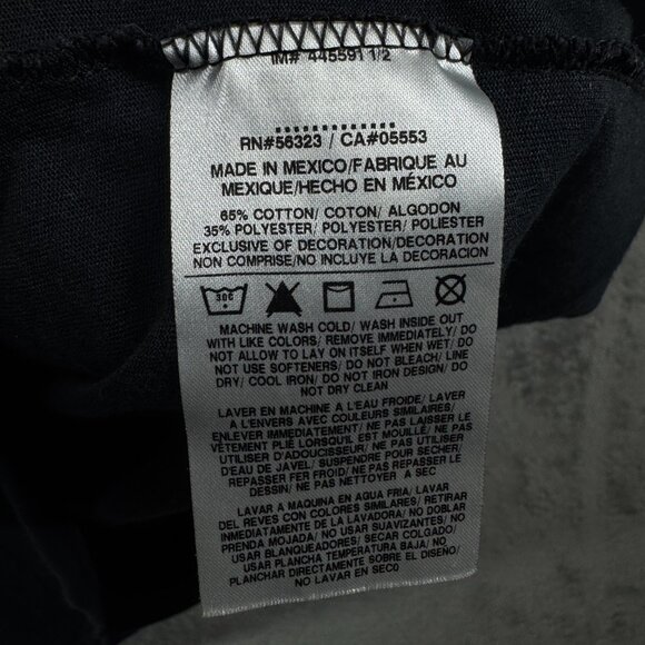 Nike Dri-Fit New Orleans Saints T-Shirt Men’s Medium Black Short Sleeve - Picture 2 of 9